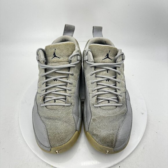 Nike Air Jordan 12 Retro Low Men Size 7.5 308317-002 Wolf Grey Basketball Shoes - Picture 3 of 13